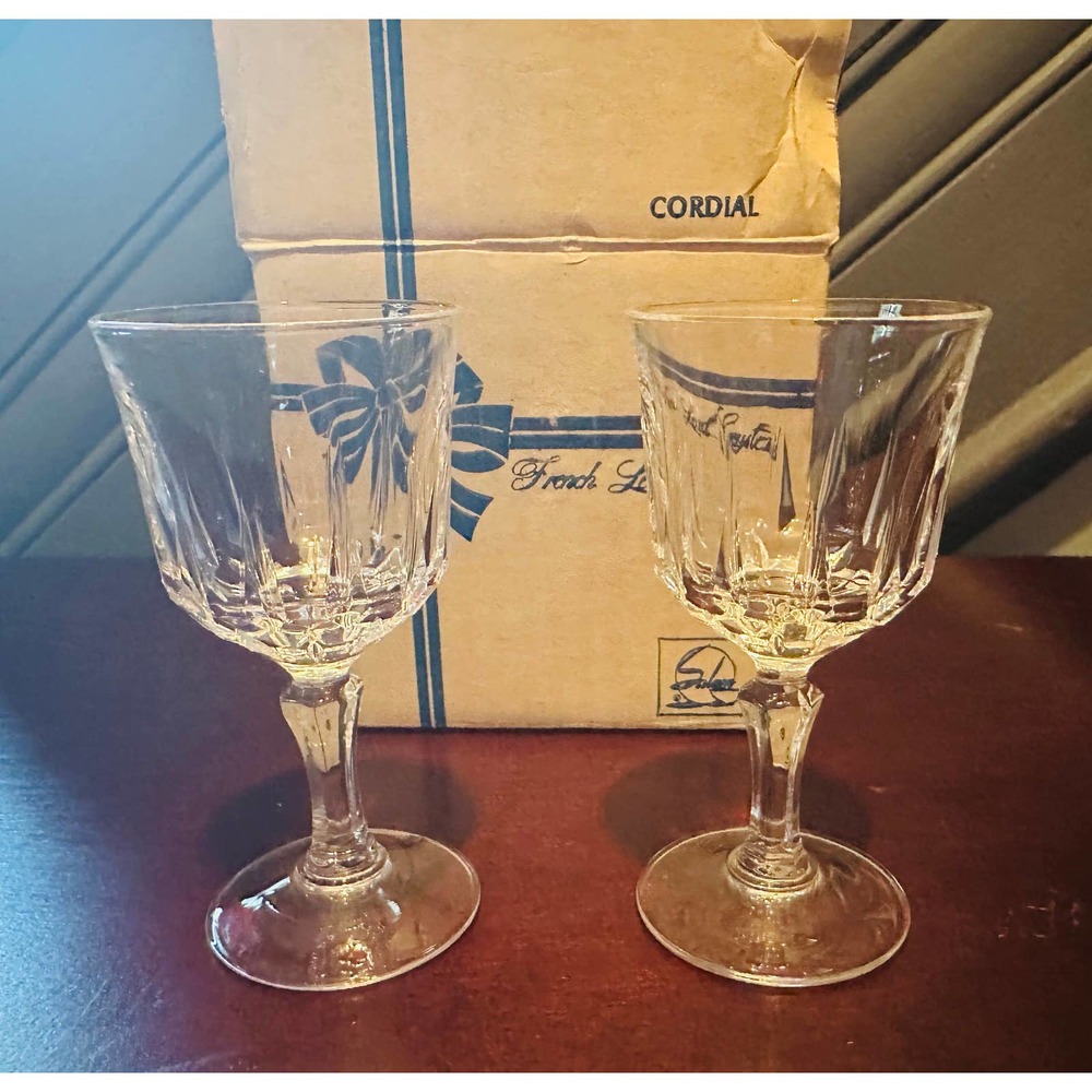 Vintage Salem French Crystal cordials/shot glass